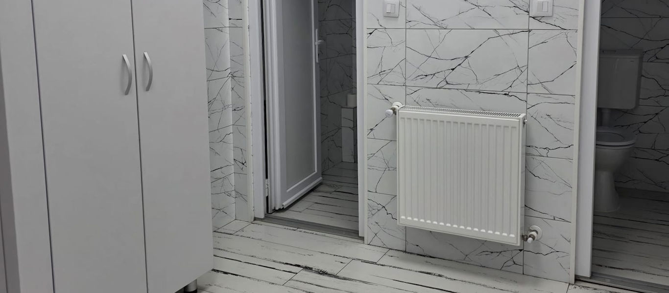 Scară de bloc curățată de echipa Clean Partner